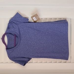 REI Co-op purple shirt